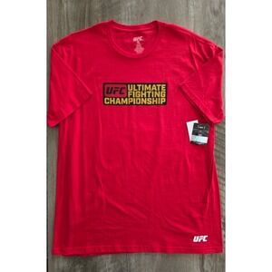 UFC Ultimate Fighting Championship Red Graphic T-Shirt Mens XL New With Tags
